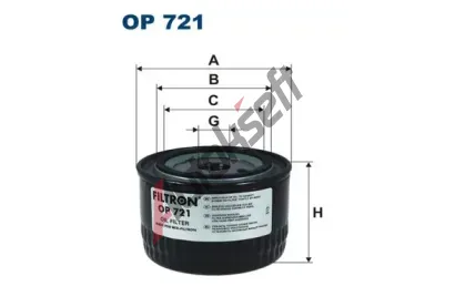 FILTRON Hydraulick filtr automatick pevodovky FI OP 721, FI OP721