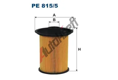 FILTRON Palivov filtr FI PE815/5, PE 815/5