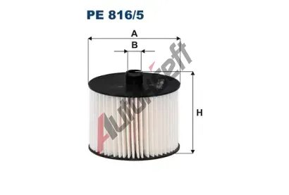 FILTRON Palivov filtr FI PE816/5, PE 816/5