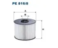 Palivov filtr FILTRON ‐ FI PE816/8