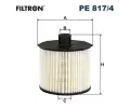 Palivov filtr FILTRON ‐ FI PE817/4