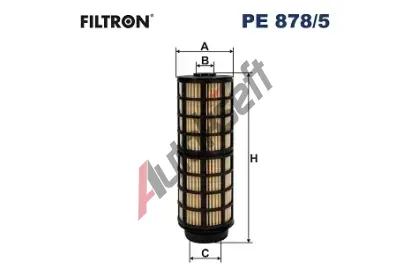 FILTRON Palivov filtr FI PE878/5, PE 878/5