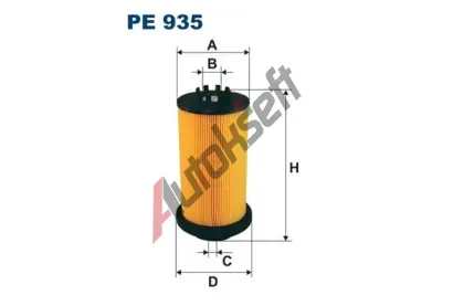 FILTRON Palivov filtr FI PE935, PE 935
