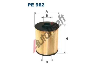 FILTRON Palivov filtr FI PE962, PE 962