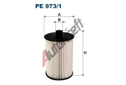 FILTRON Palivov filtr FI PE973/1, PE 973/1