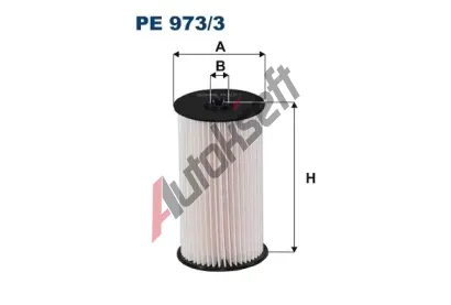 FILTRON Palivov filtr FI PE973/3, PE 973/3