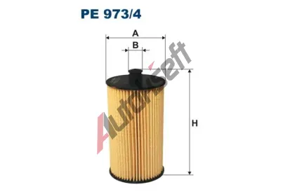 FILTRON Palivov filtr FI PE973/4, PE 973/4