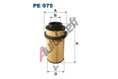 FILTRON Palivov filtr FI PE975, PE 975