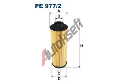 FILTRON Palivov filtr FI PE977/2, PE 977/2