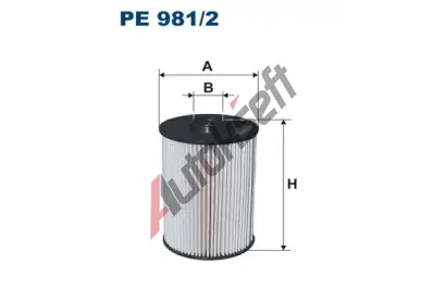 FILTRON Palivov filtr FI PE981/2, PE 981/2