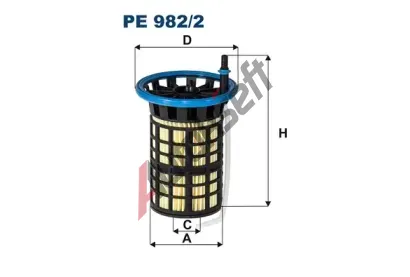 FILTRON Palivov filtr FI PE 982/2, FI PE982/2