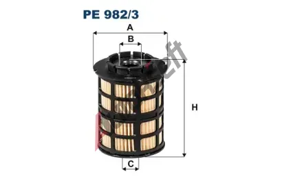 FILTRON Palivov filtr FI PE 982/3, FI PE982/3