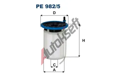 FILTRON Palivov filtr FI PE 982/5, FI PE982/5