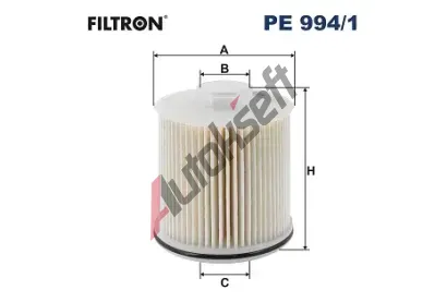 FILTRON Palivov filtr FI PE994/1, PE 994/1