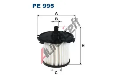 FILTRON Palivov filtr FI PE995, PE 995