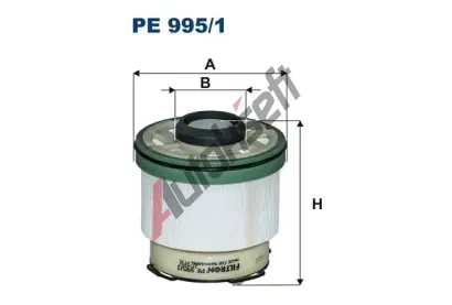 FILTRON Palivov filtr FI PE 995/1, FI PE995/1