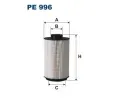 Palivov filtr FILTRON ‐ FI PE996