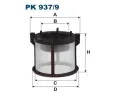 Palivov filtr FILTRON ‐ FI PK937/9