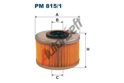 FILTRON Palivov filtr FI PM815/1, PM 815/1