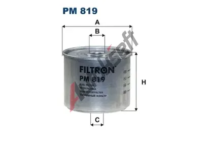 FILTRON Palivov filtr FI PM819, PM 819