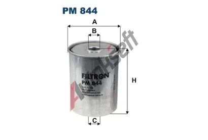 FILTRON Palivov filtr FI PM844, PM 844