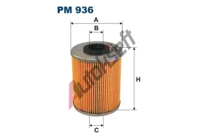 FILTRON Palivov filtr FI PM936, PM 936