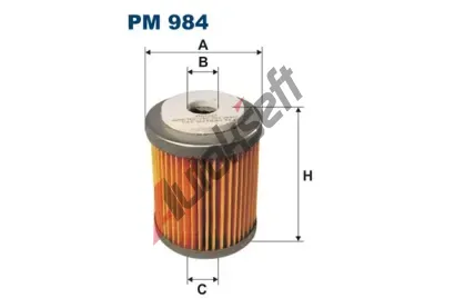 FILTRON Palivov filtr FI PM984, PM 984