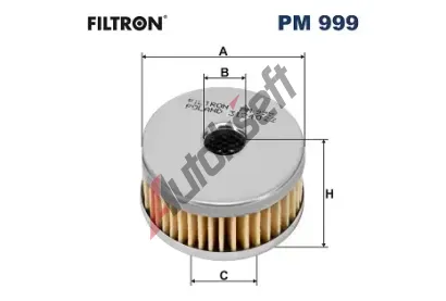FILTRON Palivov filtr FI PM999, PM 999
