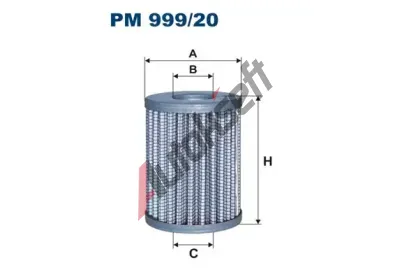 FILTRON Palivov filtr FI PM999/20, PM 999/20