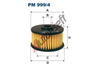 FILTRON Palivov filtr FI PM999/4, PM 999/4