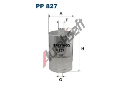 FILTRON Palivov filtr FI PP827, PP 827
