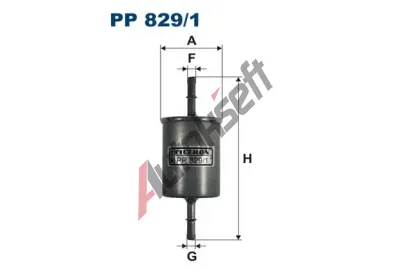 FILTRON Palivov filtr FI PP829/1, PP 829/1