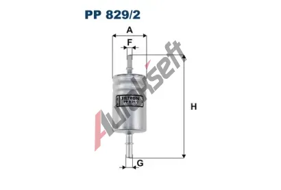 FILTRON Palivov filtr FI PP829/2, PP 829/2