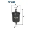 Palivov filtr FILTRON ‐ FI PP830