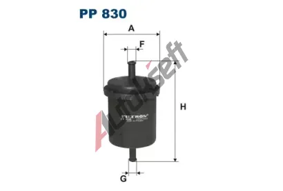 FILTRON Palivov filtr FI PP830, PP 830