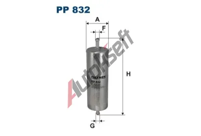 FILTRON Palivov filtr FI PP832, PP 832