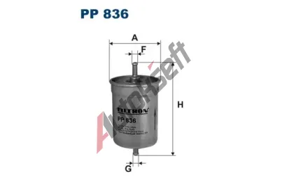 FILTRON Palivov filtr FI PP836, PP 836