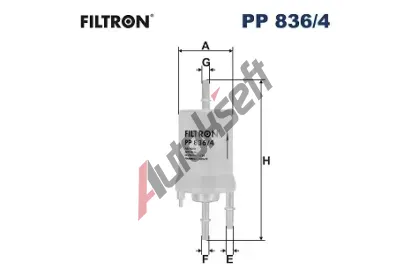 FILTRON Palivov filtr FI PP836/4, PP 836/4