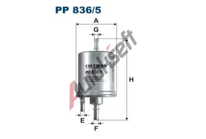 FILTRON Palivov filtr FI PP836/5, PP 836/5