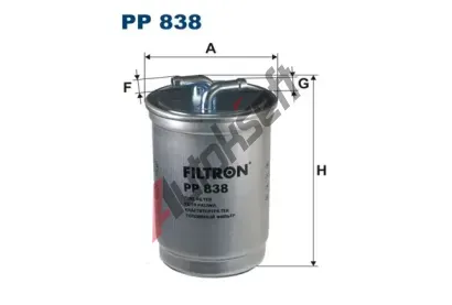 FILTRON Palivov filtr FI PP838, PP 838