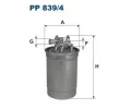 Palivov filtr FILTRON ‐ FI PP839/4