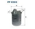 FILTRON Palivov filtr ‐ FI PP839/6