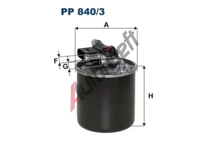 FILTRON Palivov filtr FI PP 840/3, FI PP840/3