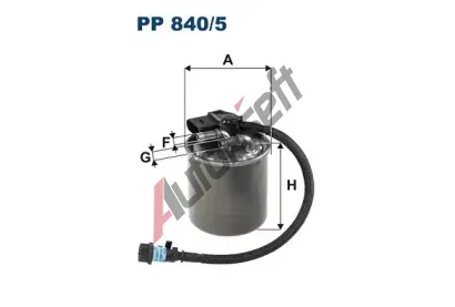 FILTRON Palivov filtr FI PP840/5, PP 840/5