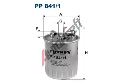 FILTRON Palivov filtr FI PP841/1, PP 841/1