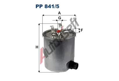 FILTRON Palivov filtr FI PP841/5, PP 841/5