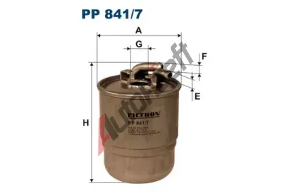 FILTRON Palivov filtr FI PP841/7, PP 841/7