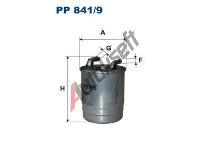 FILTRON Palivov filtr FI PP841/9, PP 841/9