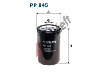 FILTRON Palivov filtr FI PP845, PP 845
