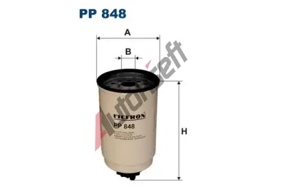 FILTRON Palivov filtr FI PP848, PP 848